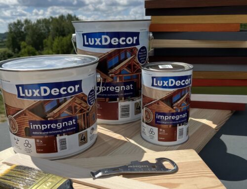 Impregnat dekoracyjno-ochronny LuxDecor – piękno i trwałość drewna na lata
